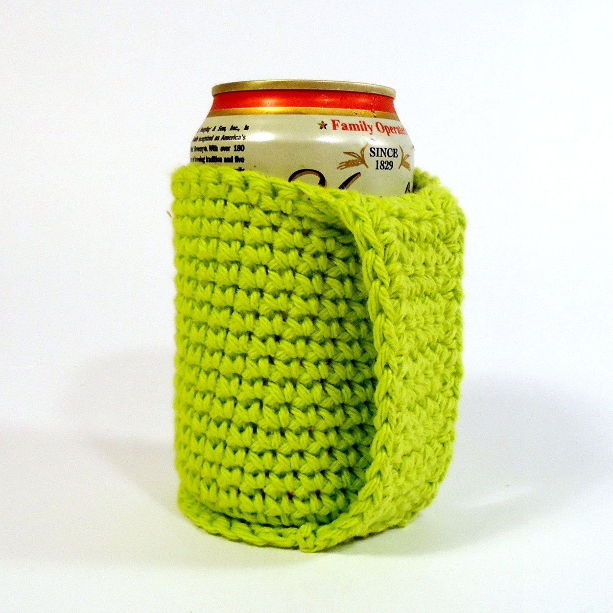 Beer Coozie Drink Koozie Cozy Crochet Cotton Butterfingers Gift