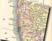 old map of India from a 1904 Encyclopedia Britannica  600 dpi digital print no. 1210