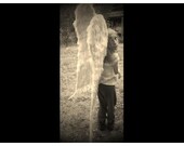 Huge Feather Costume Angel Wings-Wedding-Festival-Photo Prop-Faeryspell Creations