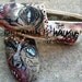 Zombies painted on YOUR TOMS Walking Dead Halloween zombie scary ghouls bling
