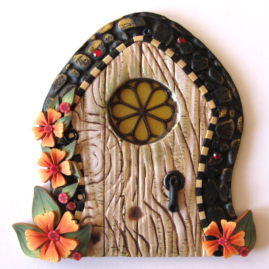 Kids Wall Art Handmade Cottage Fairy Door