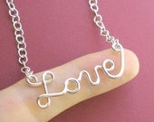 Love necklace - all sterling silver (American Cancer Foundation donation)