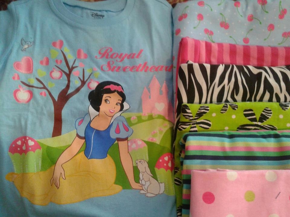 Custom Boutique Upcycle Snow White Dress