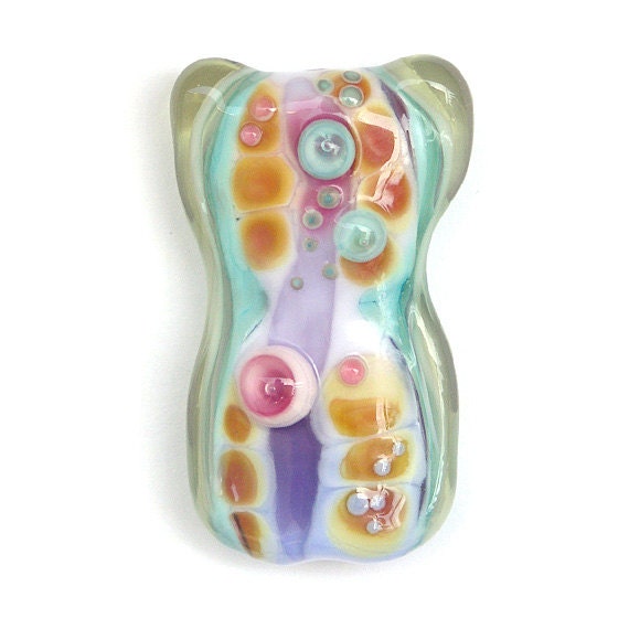Dawn - Handmade Lampwork Glass Focal Bead by Sarah Hornik