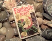 Fantastic Four Vintage Comic Pendant