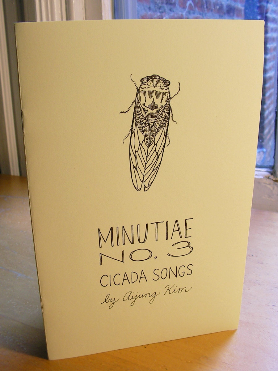 Minutiae No. 3 "Cicada Songs" Zine - Summer / Cat / Purple Martin / Poem / Artist