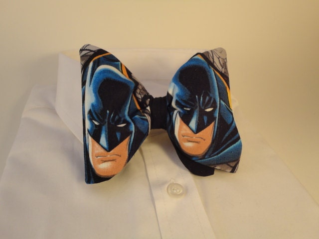 Bow tie with Batman Fabric