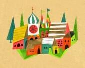 Town Archival Print