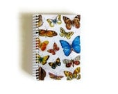 Colorful Butterflies - Notebook Spiral Bound (4 x 6)