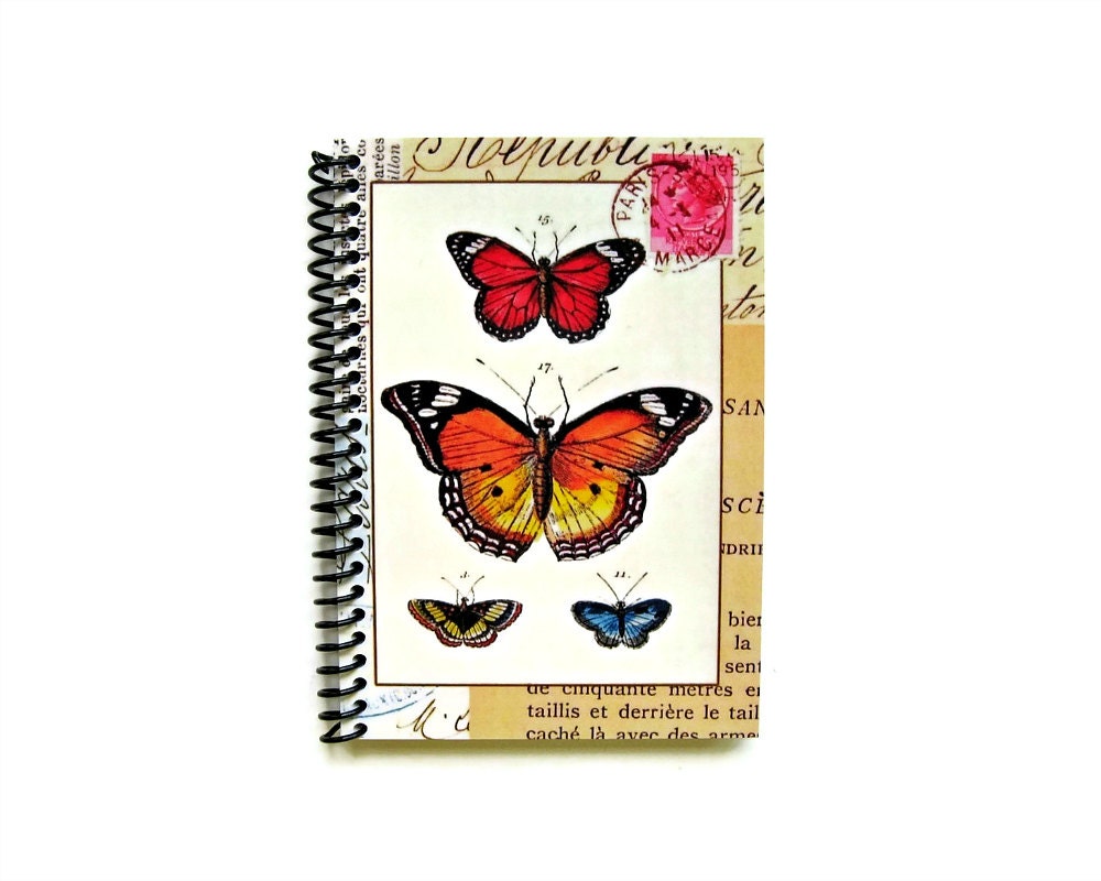 Butterflies - Notebook Spiral Bound (4 x 6)
