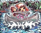 Print 11x14 - Friday the 13th A Dream of Jason