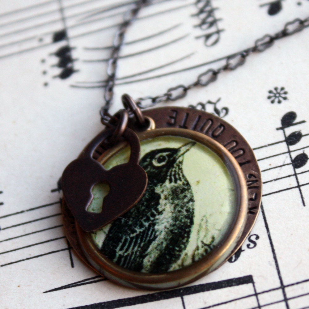 You quite mistook Mr. Darcy (Jane Austen inspired jewelry)