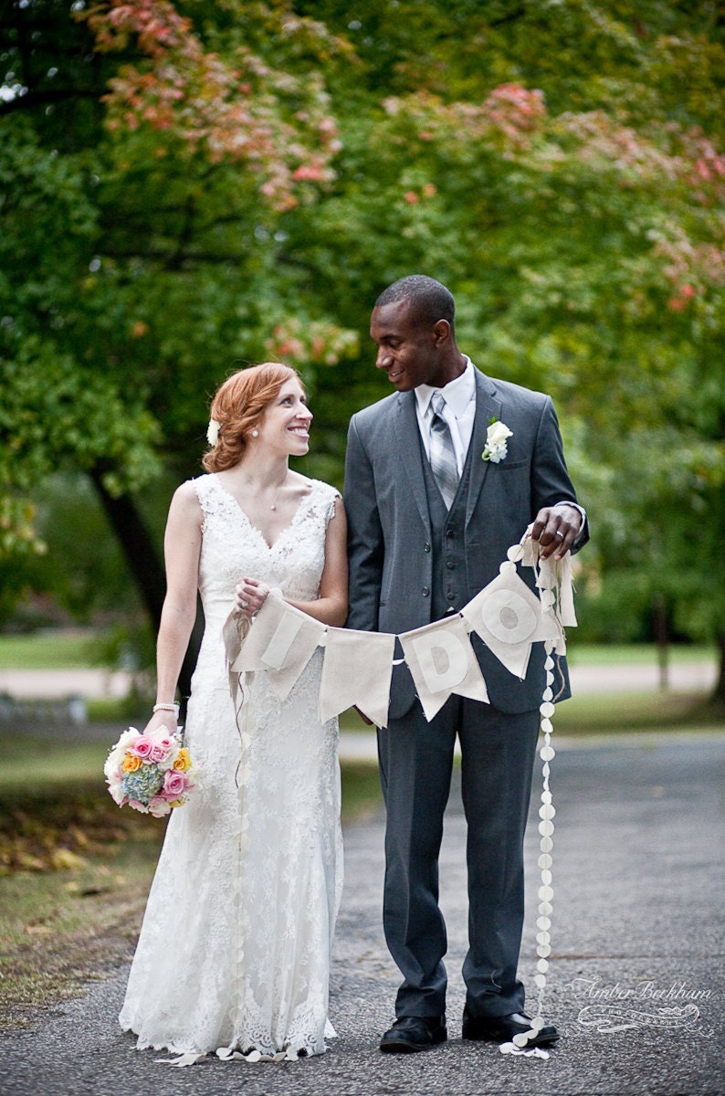 i DO linen banner
