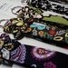 Flowered Fob Keychain