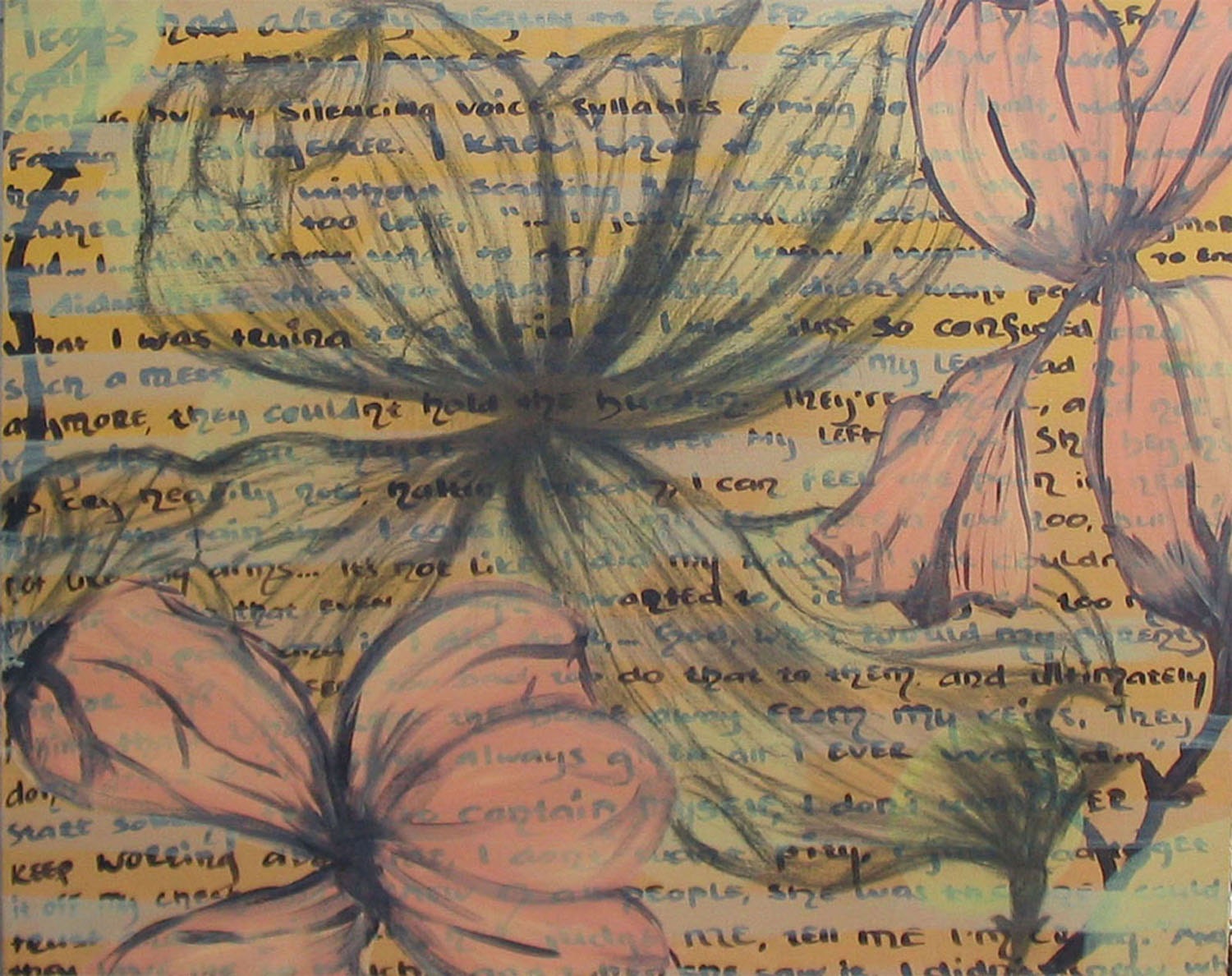 inside out, original painting