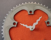 bicycle clock - orange dura ace