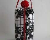 Oilcloth Toiletry/Travel Case - White San Miguel