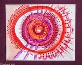 Original Mandala Art: Celebrating the Birth II for Reflection and Renewal
