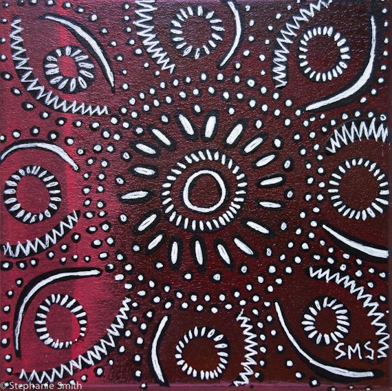 Original Mandala Art: Like Attracts Like II for Meditation, Contemplation, Reflection