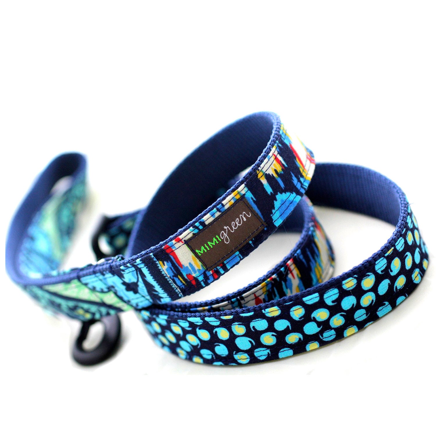 Fabric Webbing Dog Leash to match your collar - 6' - 15 styles to ... Fabric Webbing Dog Leash to match your collar - 6' - 15 styles to ...