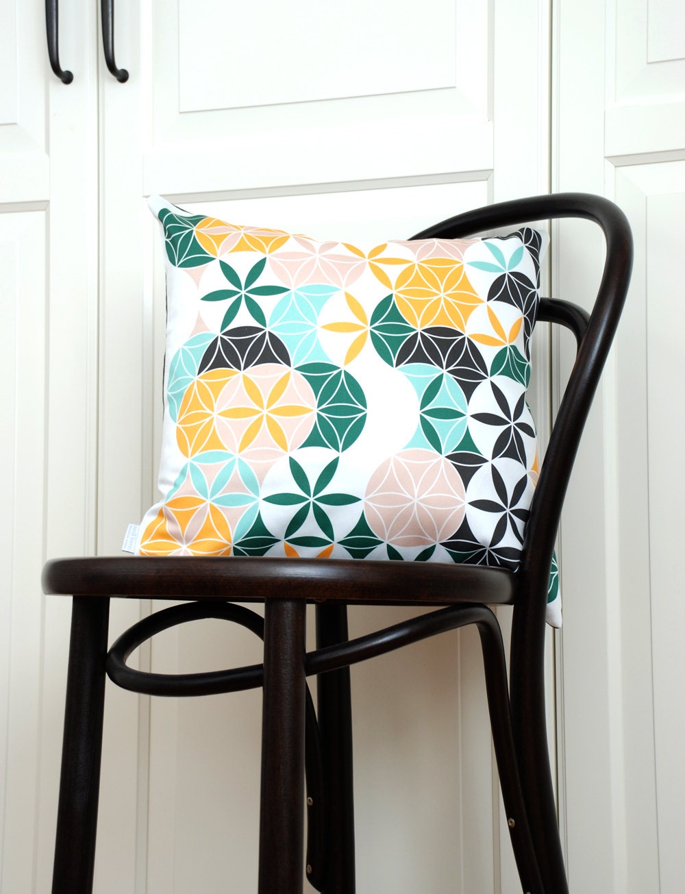 Green Forest Pillow Cover