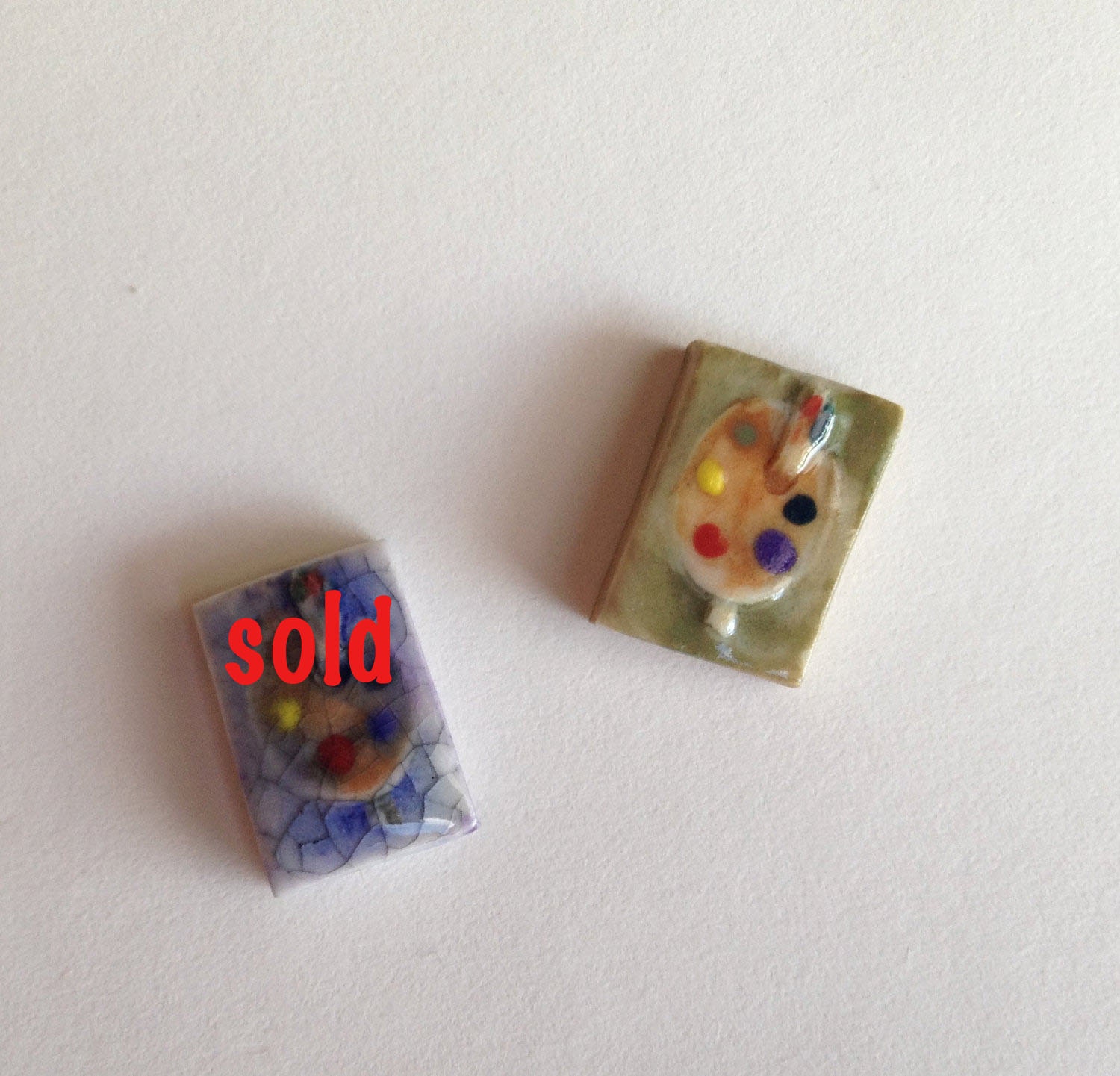 Porcelain Mosaic Tile Artist Painters Palette