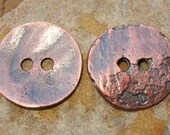 Greek Casting Cornflake Button - BRONZE Casting Cornflake Button Beads