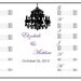 Wedding Seating Chart