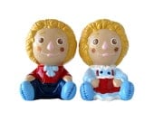 Raggedy ANN & ANDY Ceramic Figurines