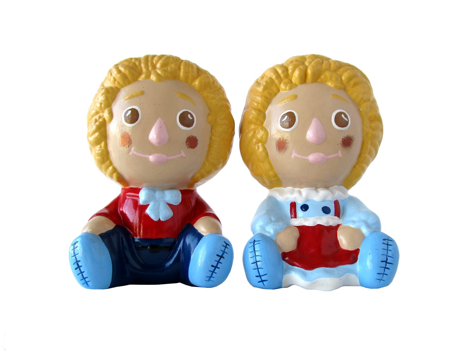 Raggedy ANN & ANDY Ceramic Figurines
