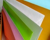 Recycled Envelope Notebook, Journal, spiral bound