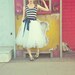 Striped Party Dress with Tulle Skirt - Cirque by Ouma