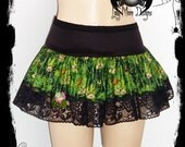 SALE Earth Goddess Mini Ruffle Skirt Size Medium