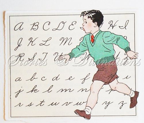 Boys Birthday Card - Handmade Collage Card - Big Boys - Handmade Vintage Collage Card From StoriesDivinations