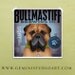 Bullmastiff Brewing Company original graphic bar art giclee archival 12 x 12 print by stephen fowler