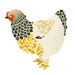 The Hen - Chicken Print - A3