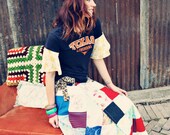 Custom Made For You Poor Pitiful Pearl Rescued & Recycled Wrap Skirt