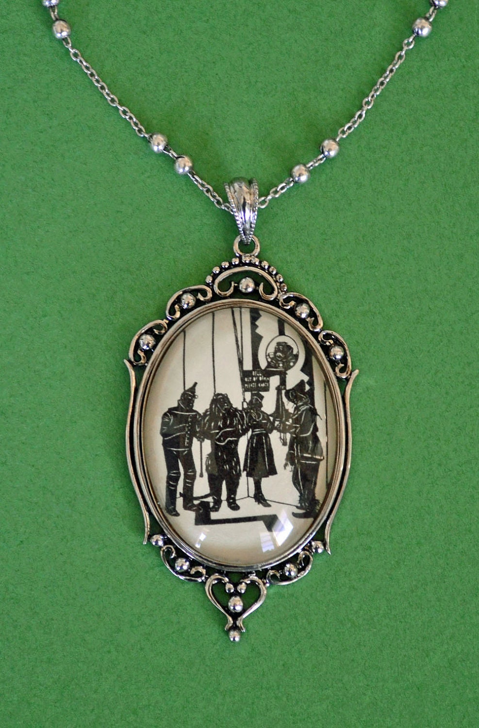 The Wizard of Oz Necklace, pendant on chain