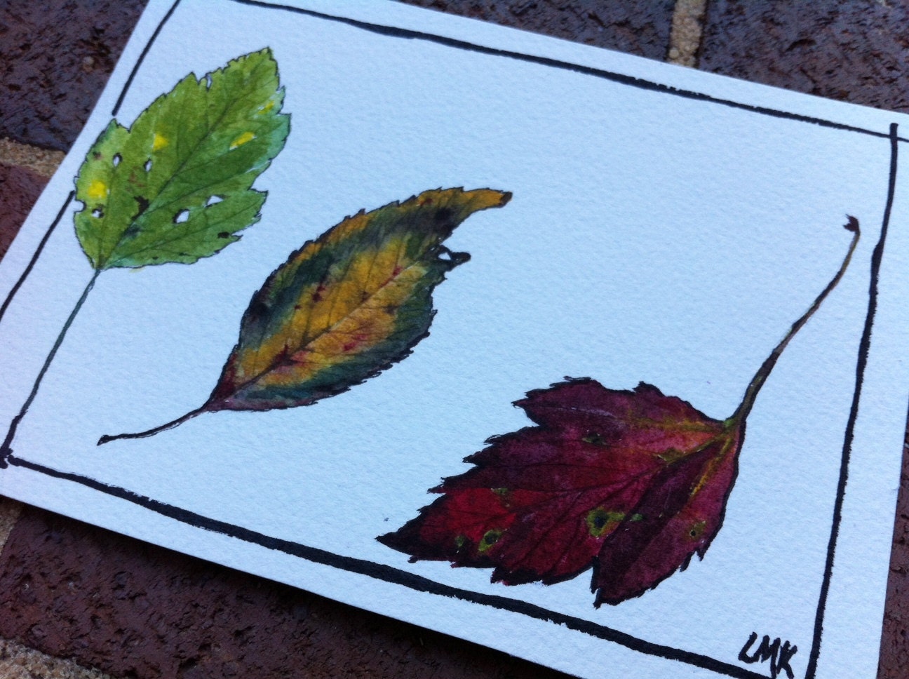 The Glory of Trees: original watercolor