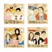 Sweet 80's Movies- Print Set of 4