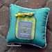 Custom Ring Bearer Pillow - Rustic Wedding - Mason Jar Wedding - Bee - Insect Pillow - Honey I love You- ANY color scheme