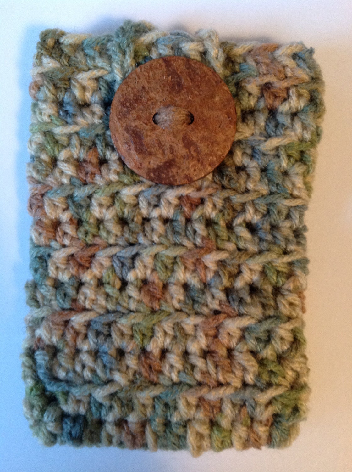 Cell Phone IPhone IPOD MP3 Player Cozy Cover Camo Green