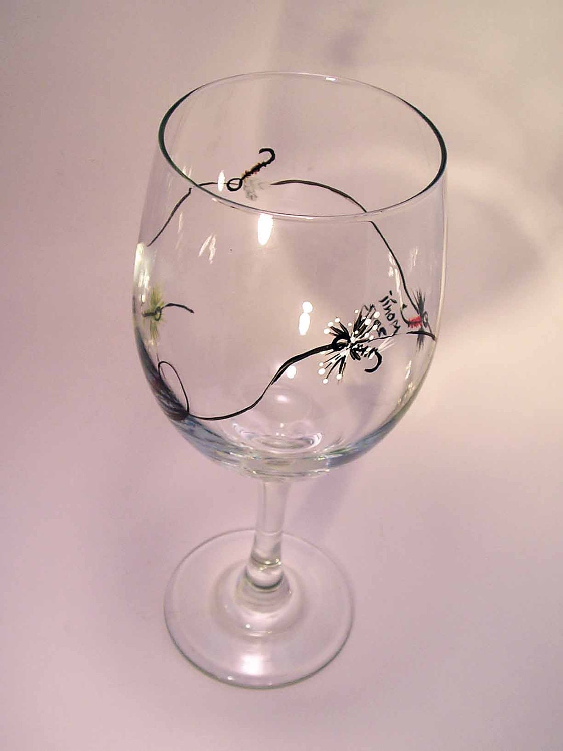 Dry Fly Wine Glass