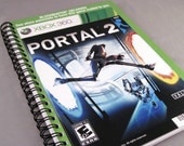 Portal 2 Recycled Notebook Sketch Pad