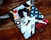 Inked Girls Hipster Crossover zipper purse