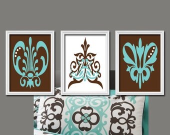 Popular items for Brown Aqua on Etsy