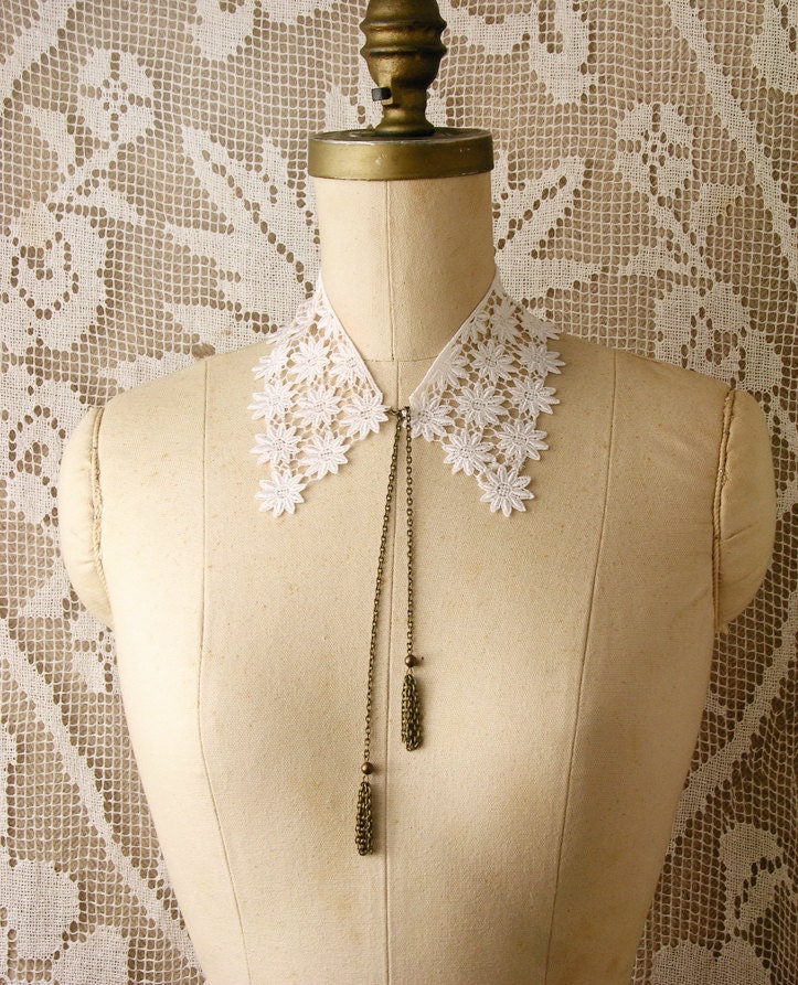 lace collar necklace -KHLORIS-