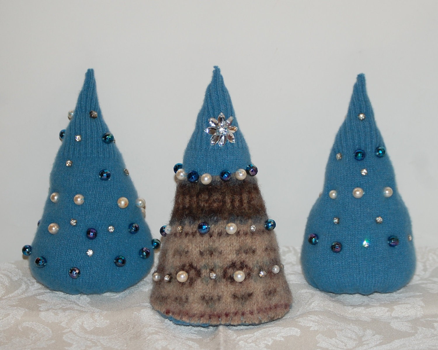felted wool christmas trees christmas tree trio with by felted wool christmas trees christmas tree trio with by