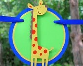 The First Year Jungle Friends Photo Banner MADE TO ORDER
