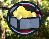 The First Year Pirate Treasure Photo Banner MADE TO ORDER